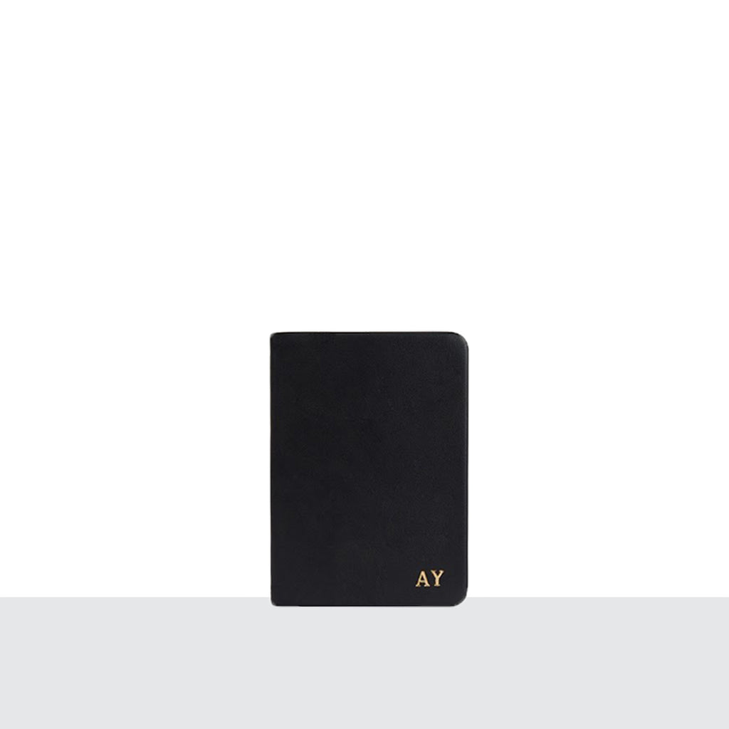 Black Smooth A6 Notebook