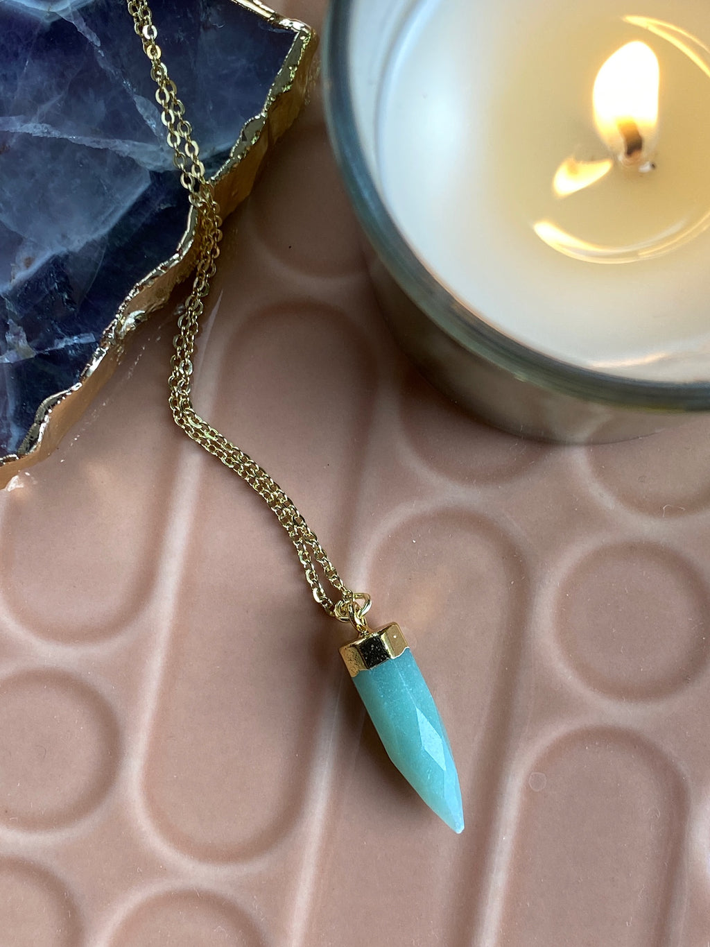 Durga Pendant | Amazonite